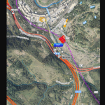 Accidente en la A-8 en Bilbao