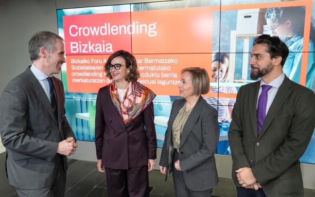 Nace Crowdlending Bizkaia, un sistema público de financiación colectiva de préstamos a empresas
