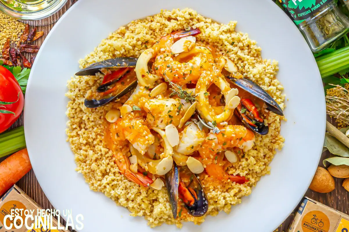 Cuscus siciliano de pescado y marisco