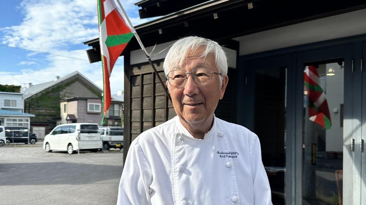 Fukaya vuelve cada dos años a Donostia, la ciudad donde aprendió a amar la cocina.