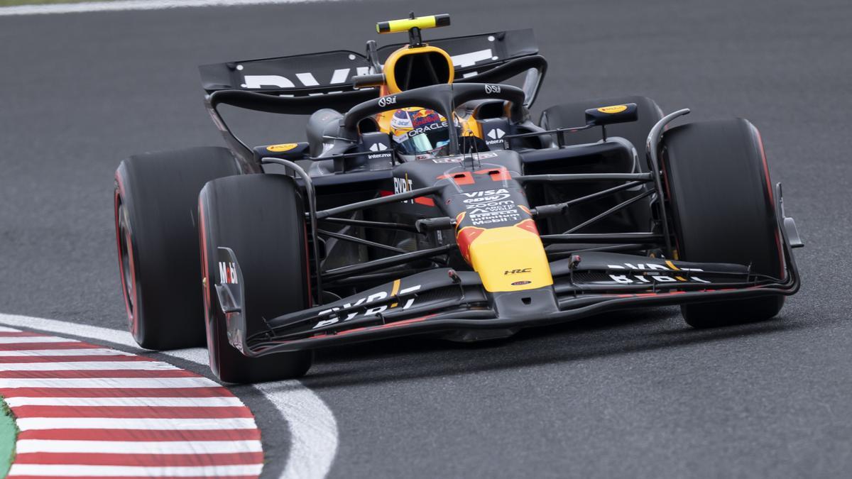 Max Verstappen, 'pole' en Suzuka.