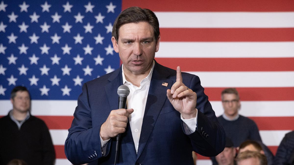 El gobernador de Florida, Ron DeSantis.