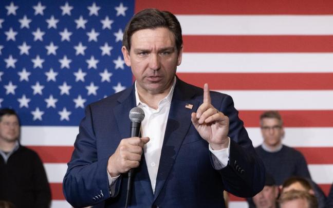 El gobernador de Florida, Ron DeSantis.