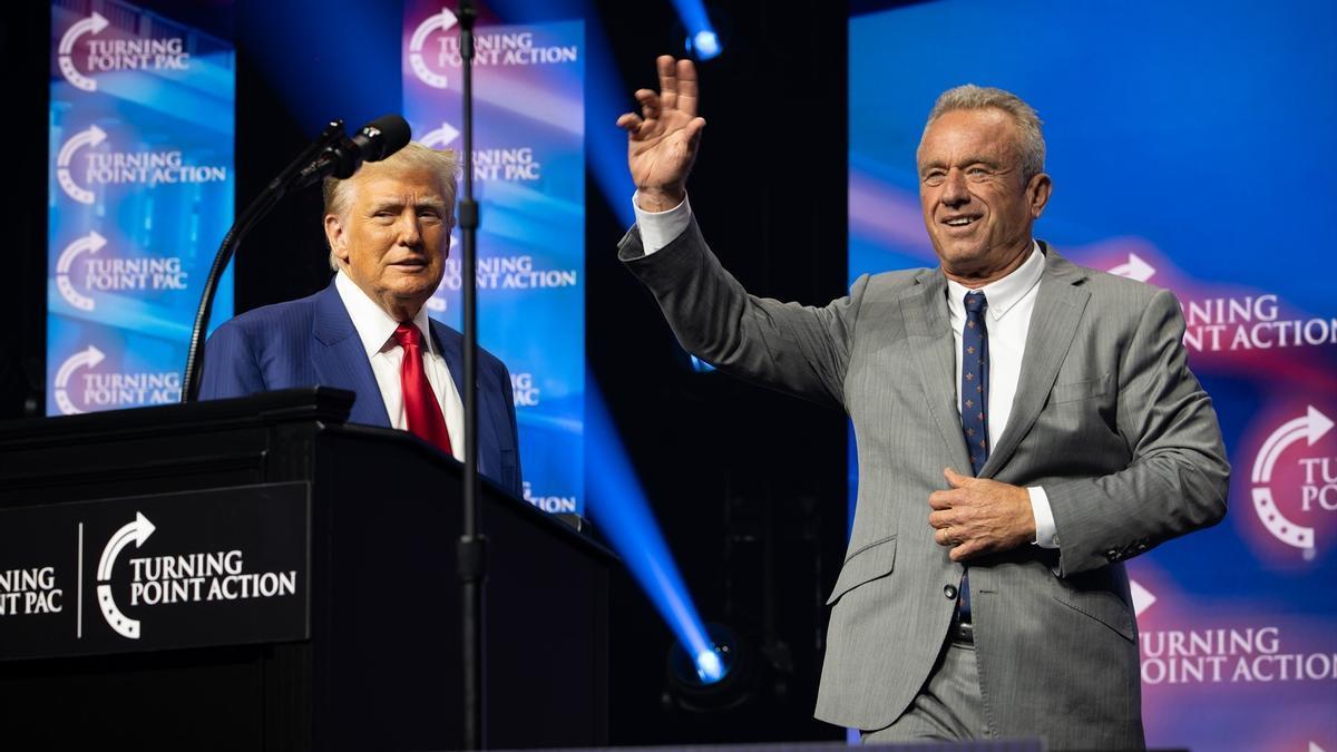 Trump nombra al antivacunas Robert F. Kennedy Jr. como secretario de Salud.