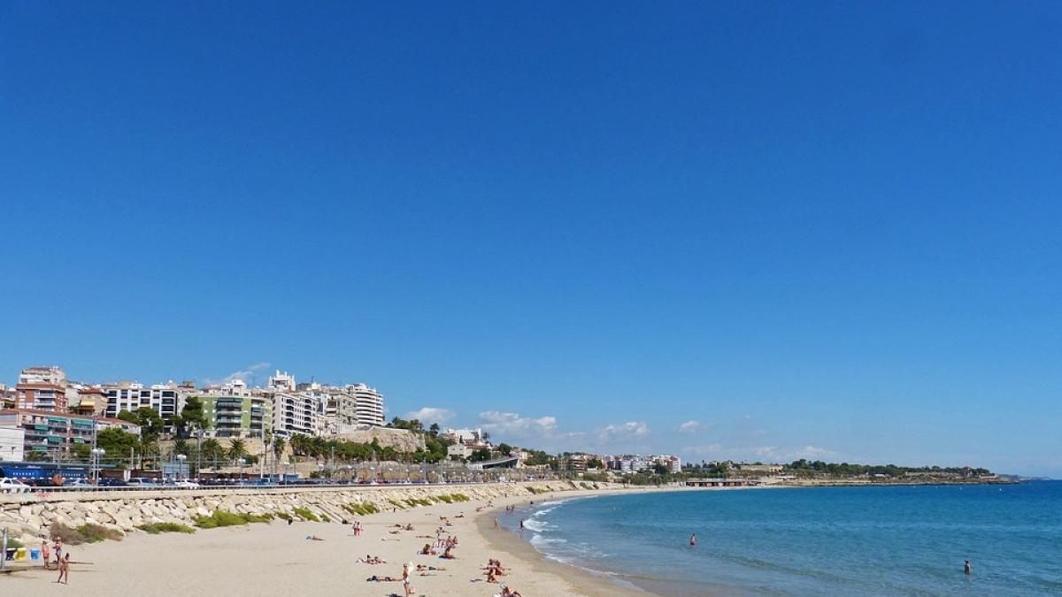 Playa del Miracle en Tarragona