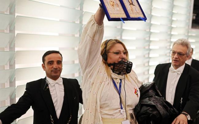 Diana Sosoaca. / DPA vía Europa Press Diana Sosoaca.