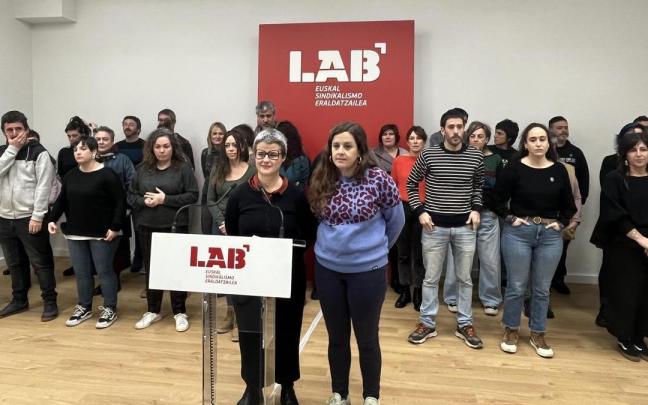 Comparecencia de LAB en su sede
