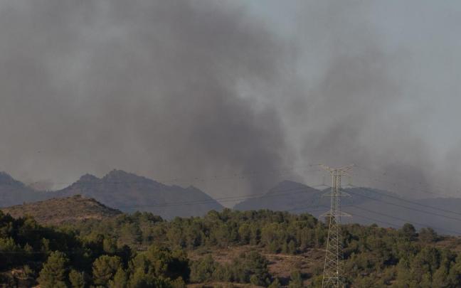 Incendio de Soneja, Castellón.