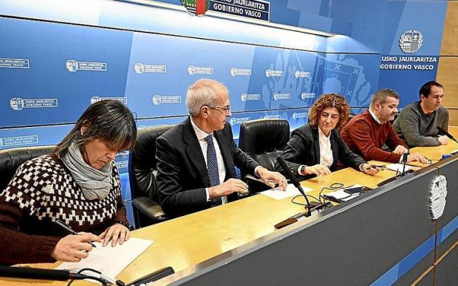 Firma del convenio del Metal de Bizkaia de este año. | FOTO: N.G.