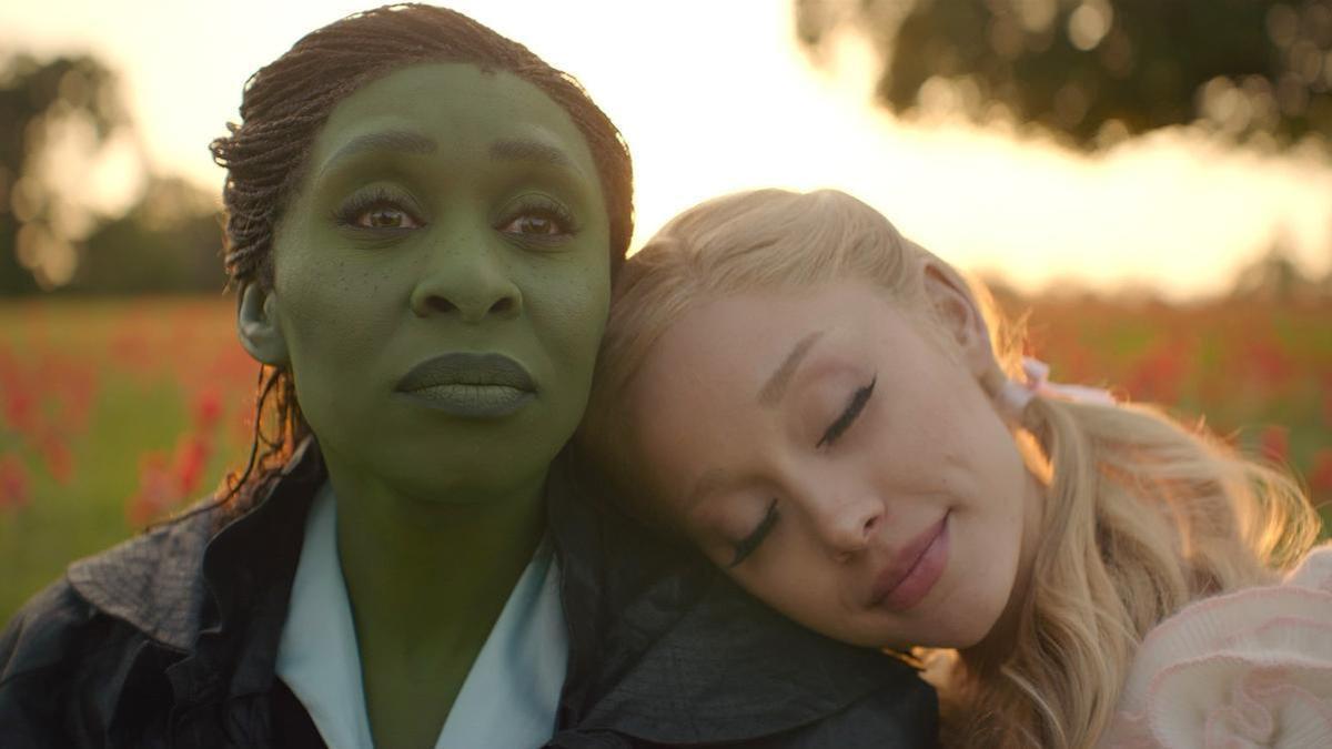 Cynthia Erivo y Ariana Grande en 'Wicked'.