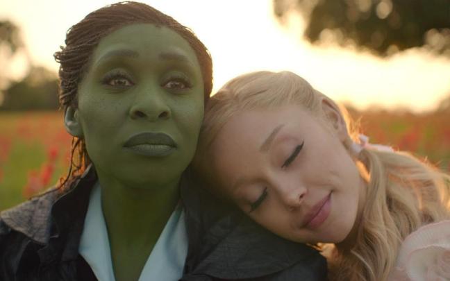Cynthia Erivo y Ariana Grande en 'Wicked'.