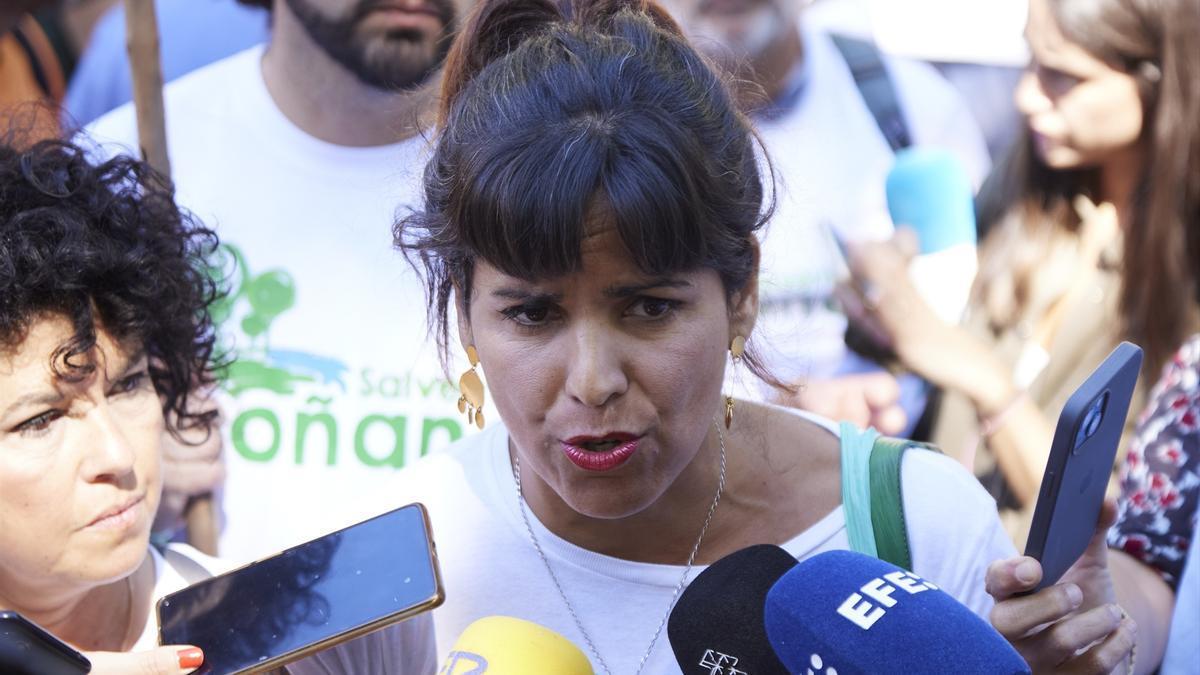 La exparlamentaria de Adelante Andalucía, Teresa Rodríguez