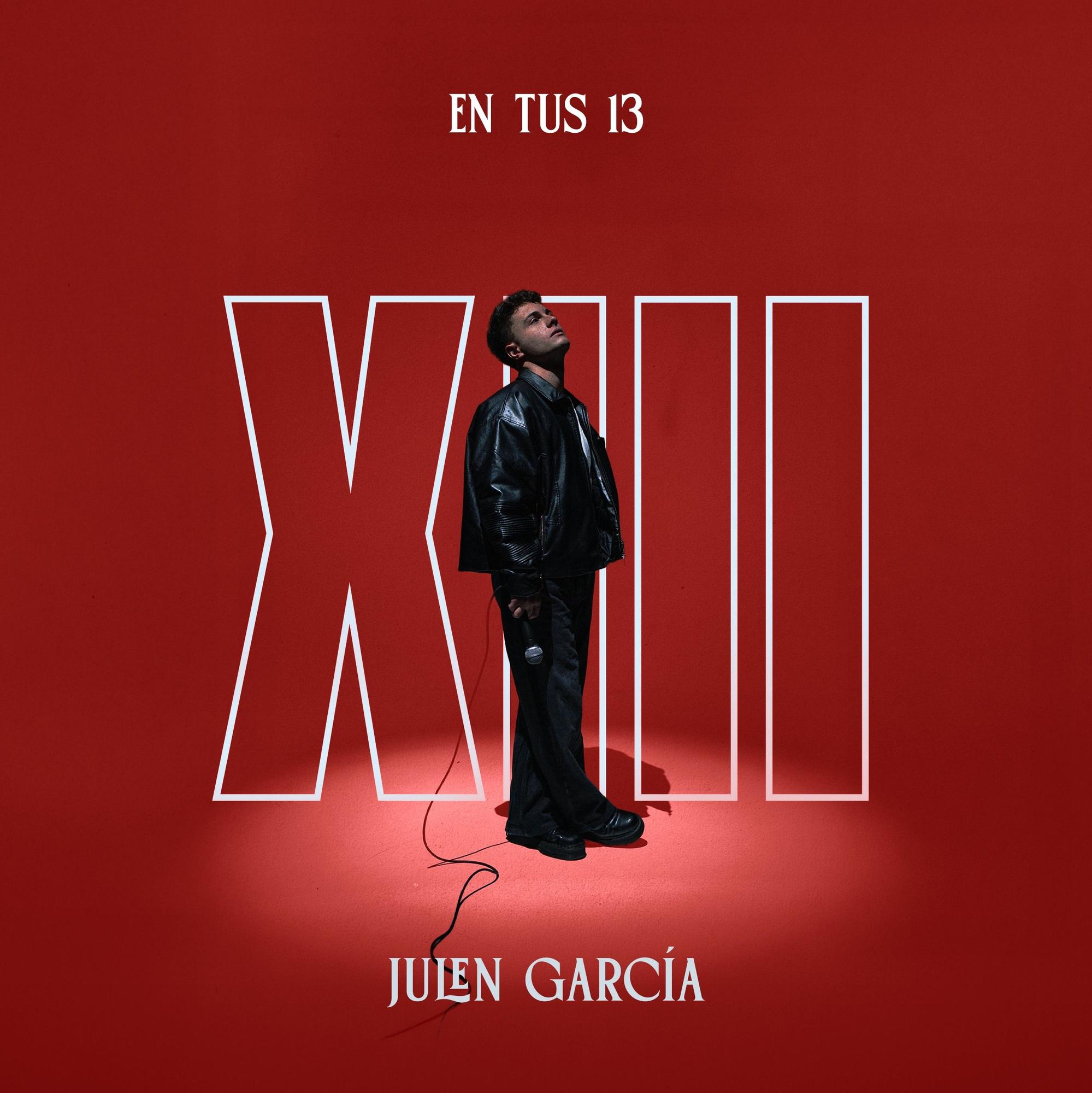 Portada del próximo disco de Julen Garcia 'En tus 13'.