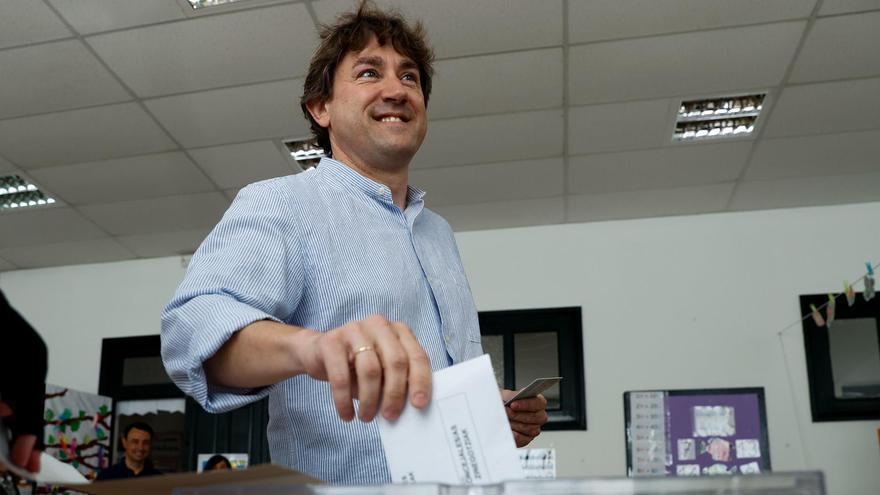 El secretario general del PSE-PSOE, Eneko Andueza