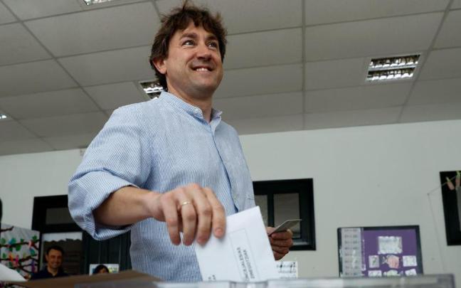 El secretario general del PSE-PSOE, Eneko Andueza