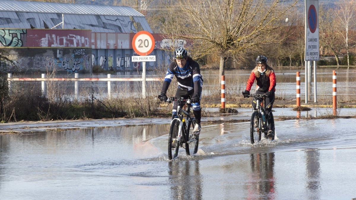 En imágenes: Las inundaciones de Vitoria hace un año