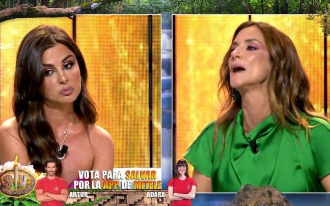 Alexia Rivas y Elena Rodríguez se enfrentan en el plató de Supervivientes 2023 Alexia Rivas y Elena Rodríguez se enfrentan en el plató de Supervivientes 2023