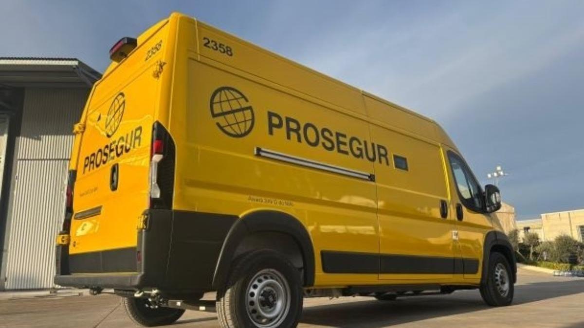 Un furgón blindado de Prosegur