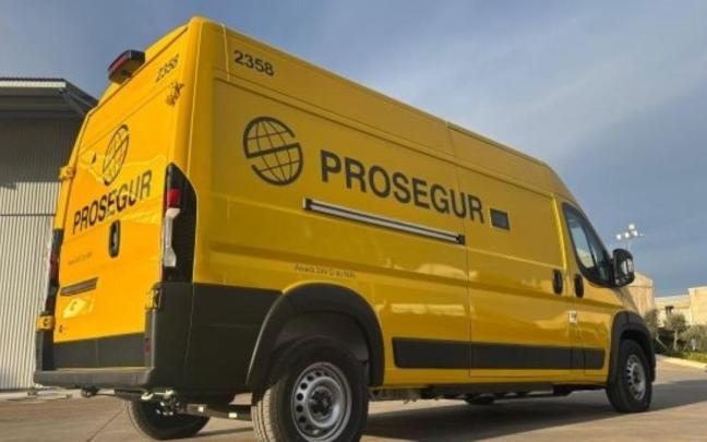 Un furgón blindado de Prosegur