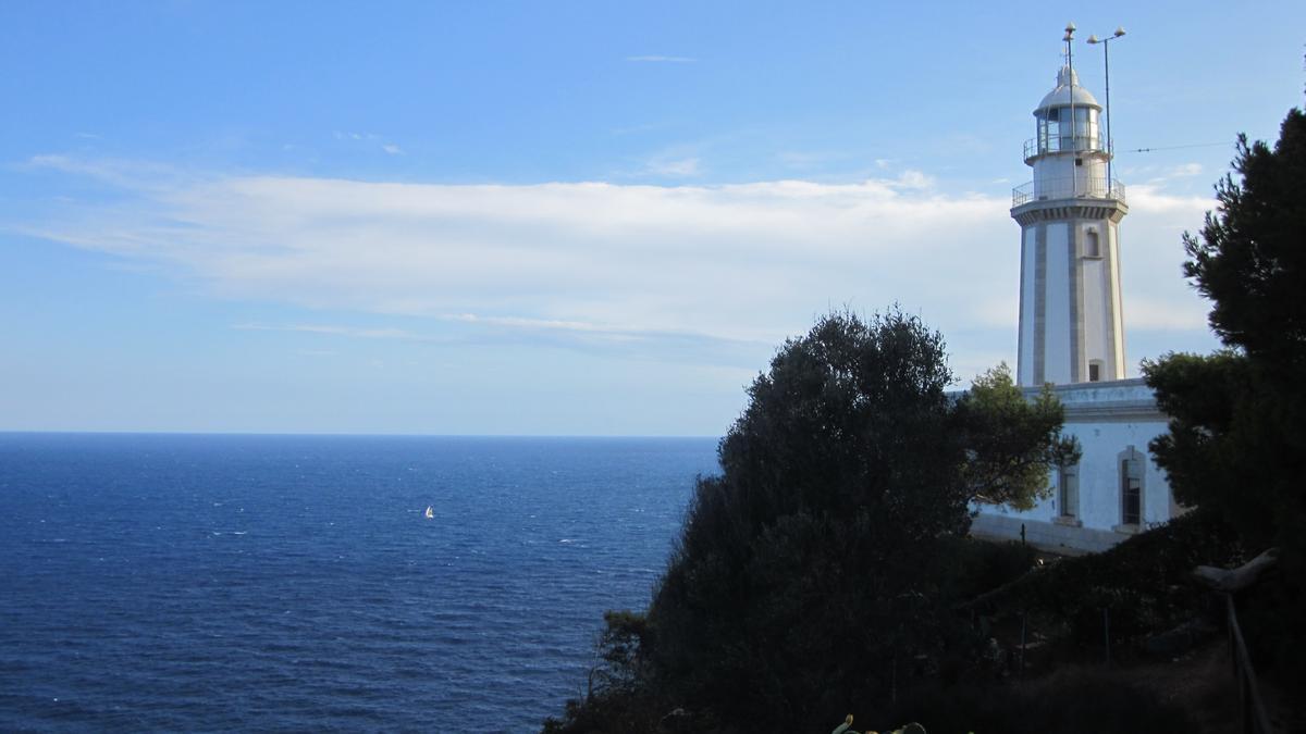 El faro del cabo de Nao, en Jávea