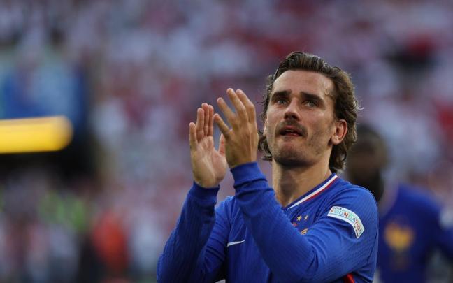 Antoine Griezmann, en un partido con la selección francesa de fútbol. / FRISO GENTSCH / EUROPA PRESS