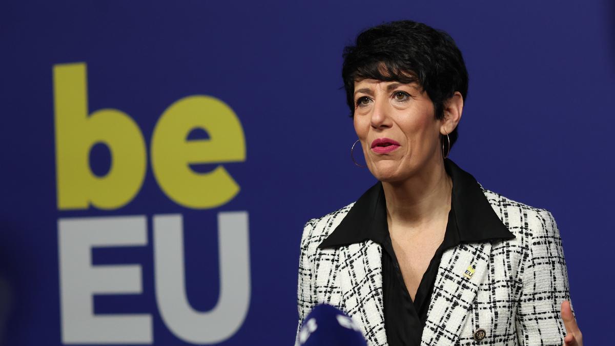 La ministra española de Inclusión, Seguridad Social y Migraciones, Elma Saiz.