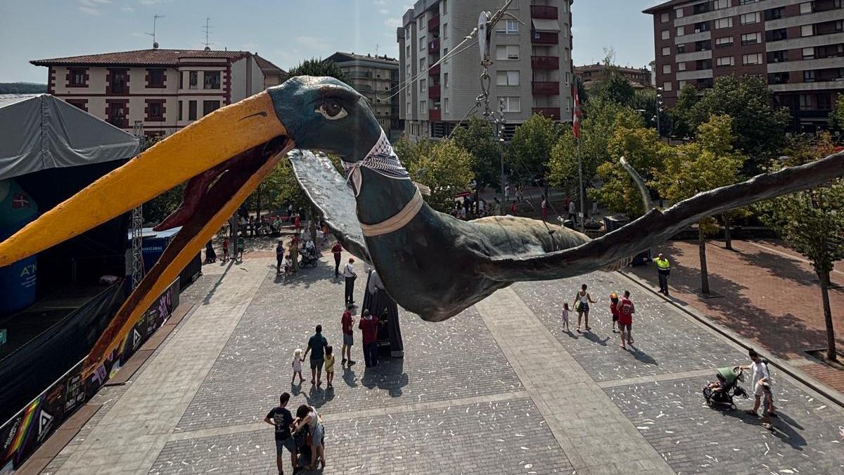 Iguarrako, la mascota festiva de Amurrio