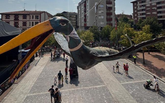 Iguarrako, la mascota festiva de Amurrio