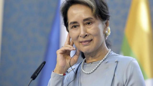La exlíder 'de facto' del Gobierno de Birmania, Aung San Suu Kyi
