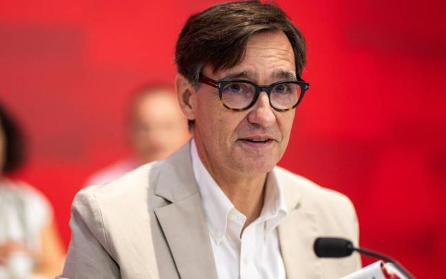El primer secretario del PSC y candidato a presidir la Generalitat de Catalunya, Salvador Illa. / Lorena Sopêna / Europa Press El primer secretario del PSC y candidato a presidir la Generalitat de Catalunya, Salvador Illa.