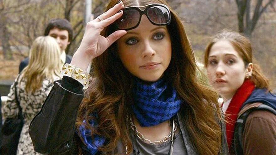 La actriz recientemente fallecida Michelle Trachtenberg en su papel como Georgina Sparks en la serie 'Gossip Girl'