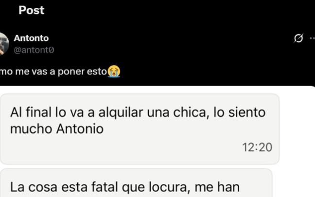 El comienzo del post.