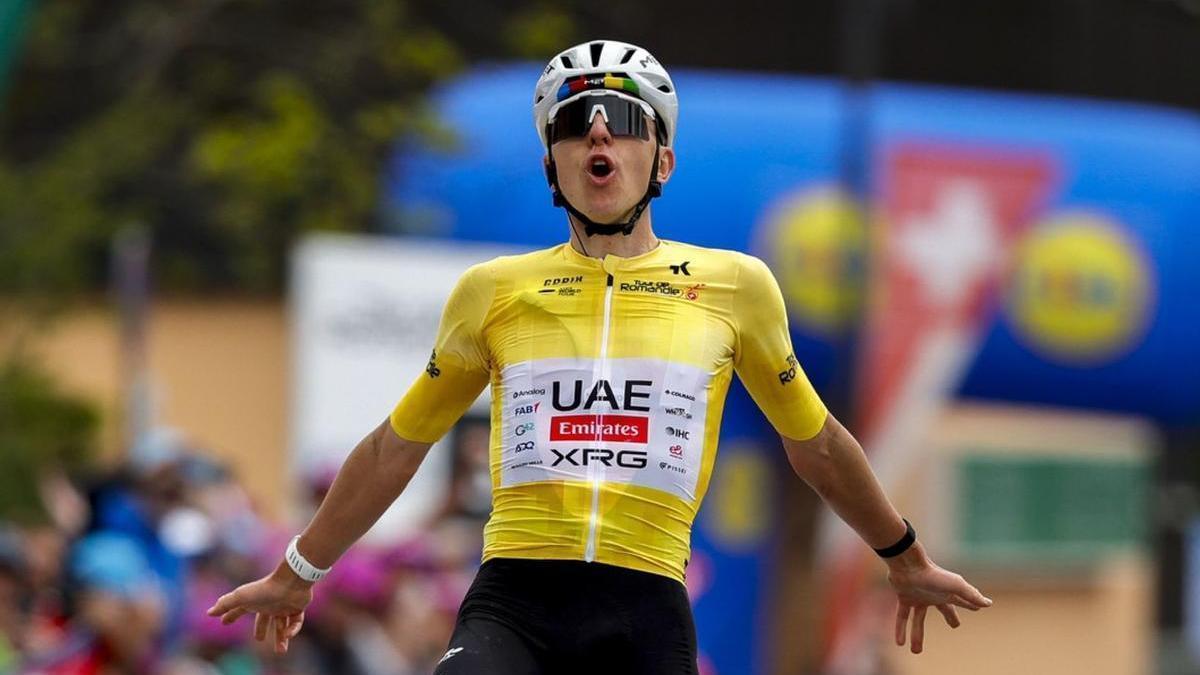 Pogacar, vencedor en Romandía, disputa el Tour de Suiza de cara al Tour.