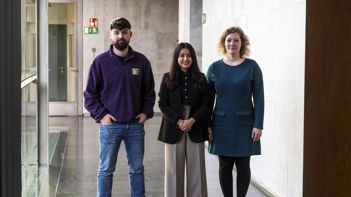 Representantes de la Fundación Paz y Solidaridad.
