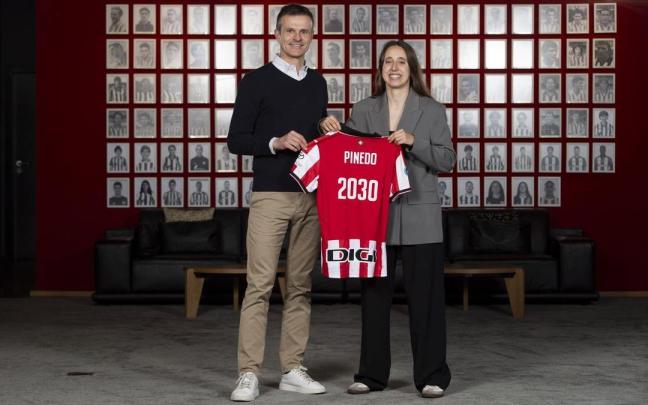 Clara Pinedok 2030era arte berritu du kontratua Athleticekin.