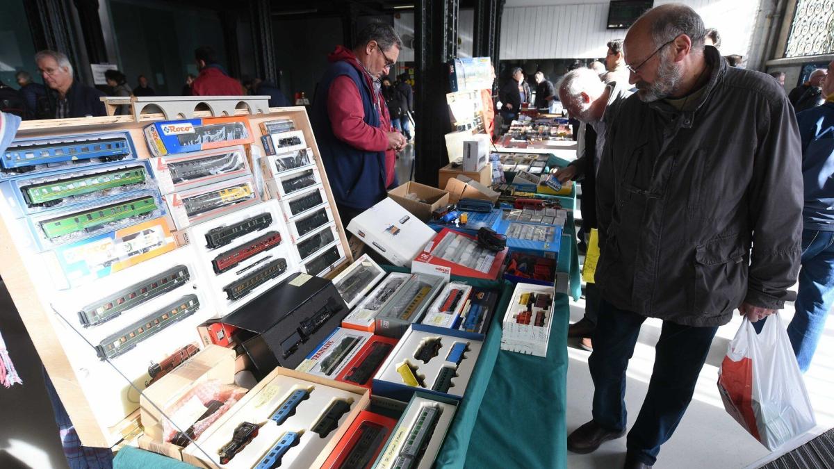 Mercadillo de modelismo ferroviario de 2021. JOSÉ MARÍA MARTÍNEZ