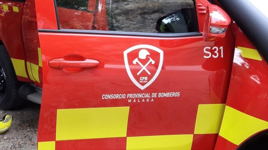 Imagen de un vehículo de bomberos de Málaga.