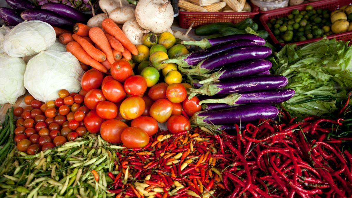 Combinación de verduras