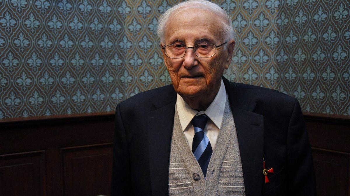 El superviviente de Auschwitz y activista Albrecht Weinberg, fallecido a los 101 años