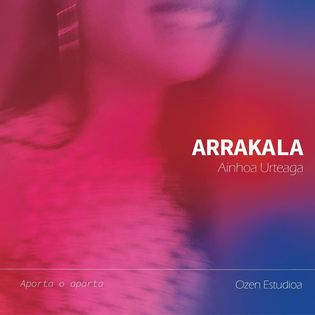 Portada del disco 'Arrakala' de la zumaiarra Ainhoa Urteaga.