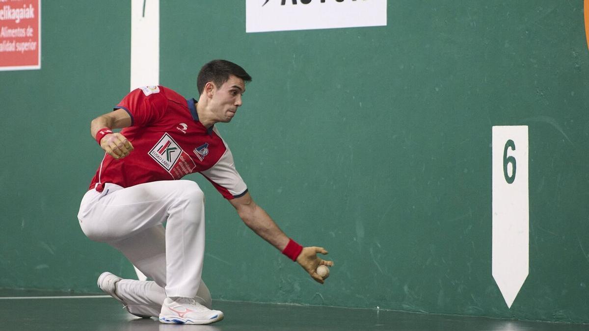Julen Egiguren, en un encuentro anterior.