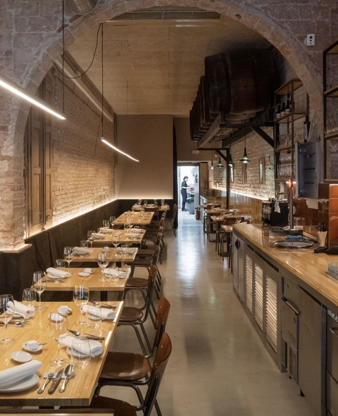 Sala del Teòric Taverna gastronòmica.