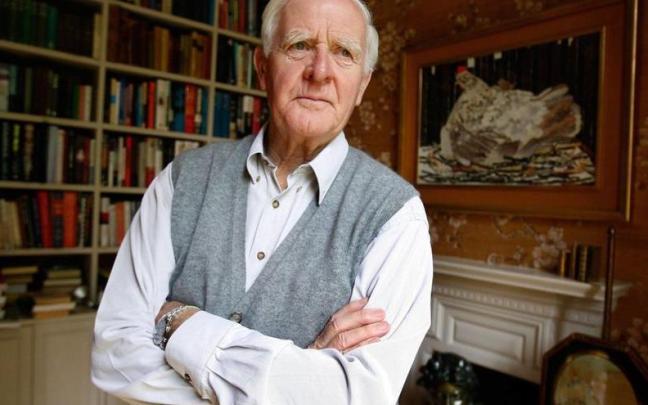 El escritor John Le Carré.