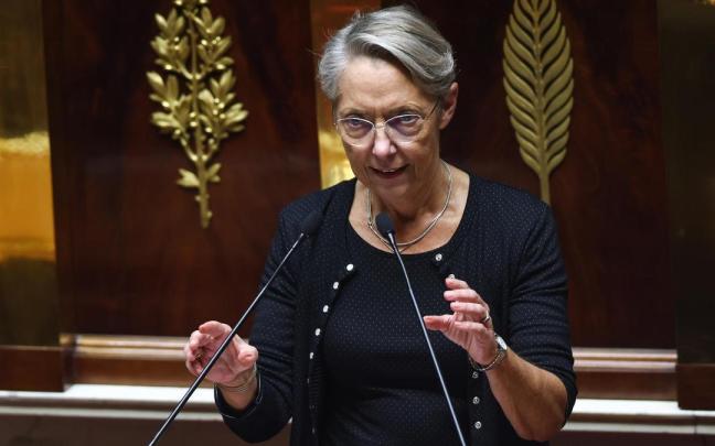 La primera ministra francesa, Élisabeth Borne La primera ministra francesa, Élisabeth Borne