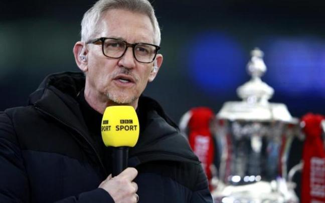 El exfutbolista y comentarista Gary Lineker