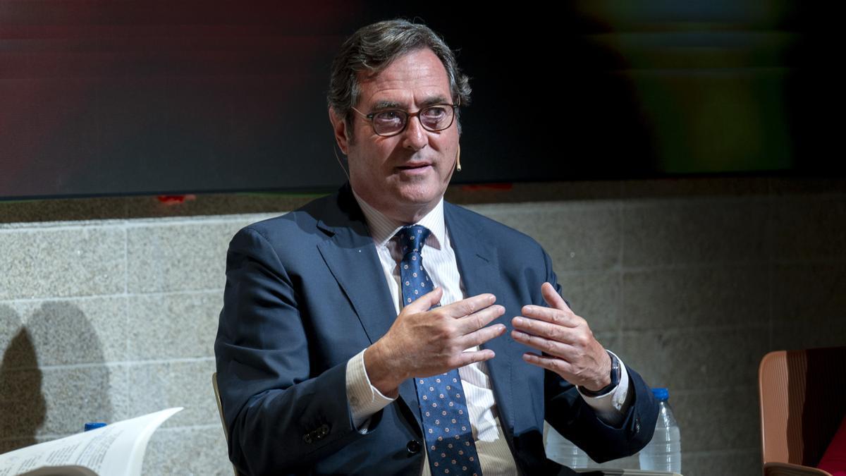 El presidente de CEOE, Antonio Garamendi.