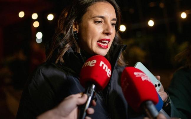La exministra de Igualdad Irene Montero.