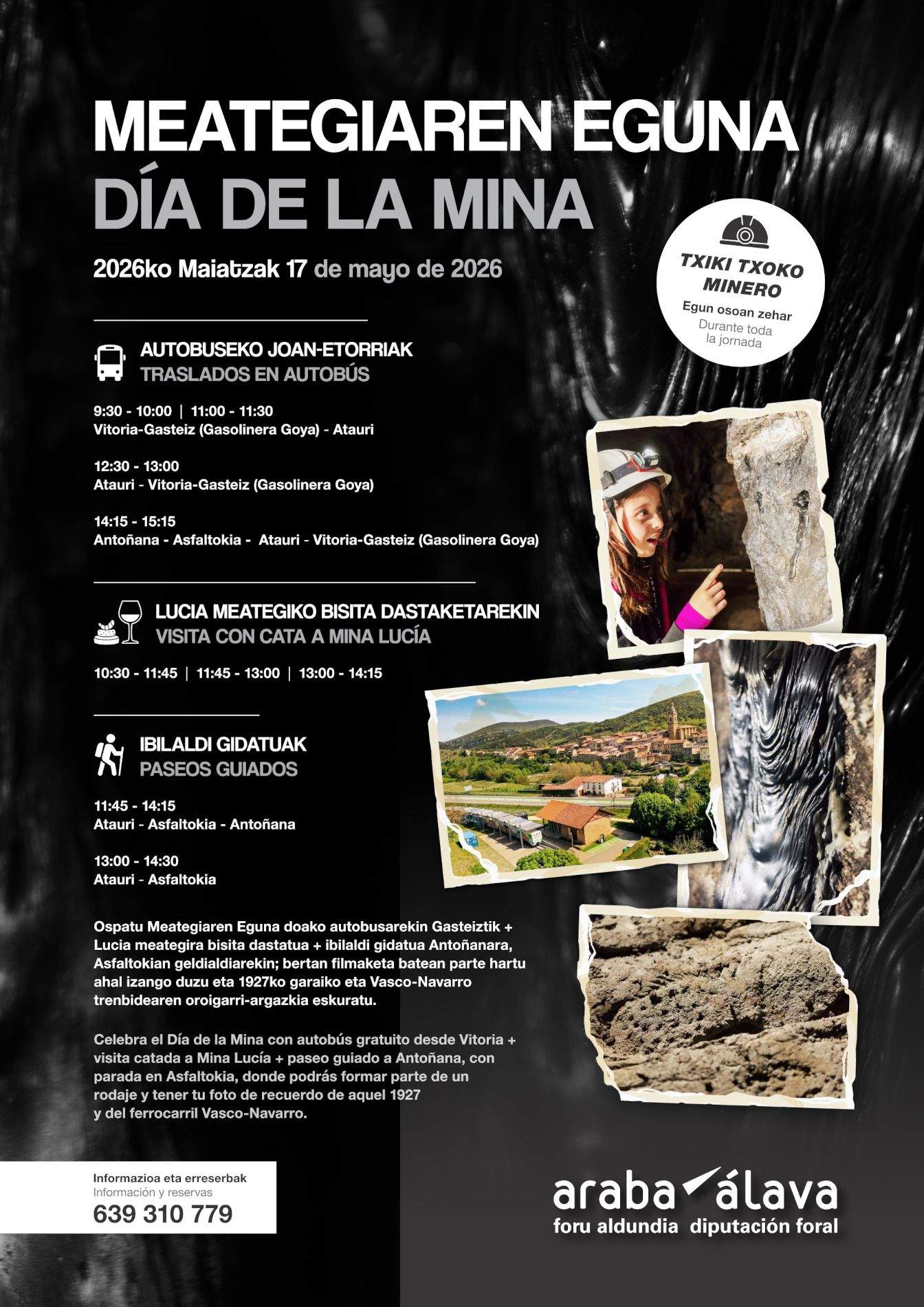 Cartel del Día de la Mina en Atauri