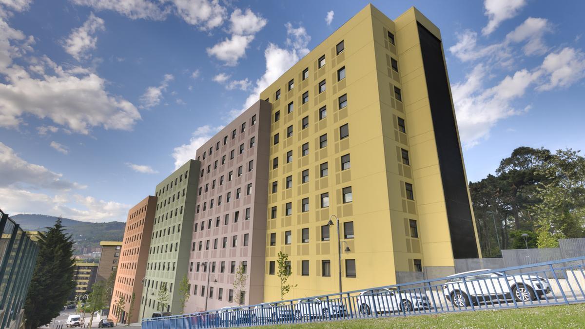 El complejo de Bilbao alberga dos edificios.