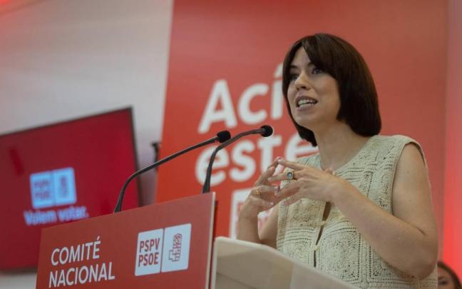 Diana Morant en el Comité Nacional del PSPV-PSOE